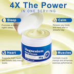 Magnesium Cream for Sleep, Magnesium Lotion for Sleep Magnesium Oil for Feet Muscle & Relaxation,Rich in Almond Oil, Lavender, Vit E Magnesium Butter for Sleep Topical Magnesium Sleep Cream 3.17oz