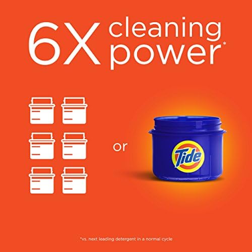 Tide Plus Febreze Freshness Liquid Laundry Detergent, Spring Renewal Scent, 1.09 L (24 Loads)