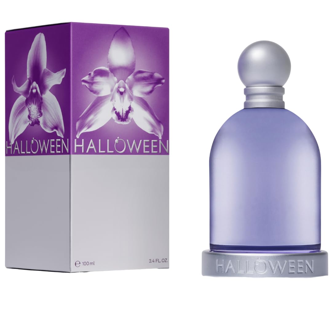 Halloween Eau De Toilette for Women, Green, Powdery & Floral Fragrance