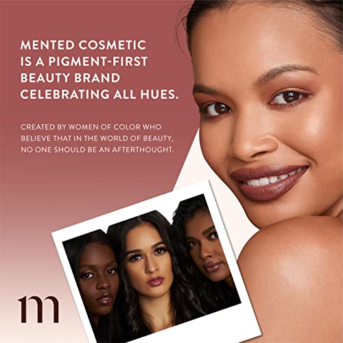 Mented Cosmetics Lip Gloss for Women Tinted Lip Balm Stain, Long Lasting Buildable Moisturizing Lipgloss Lipstick Topper, Made in USA, Cruelty Free Vegan Makeup, Send Nudes