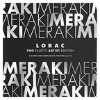LORAC PRO Matte & Shimmer Eyeshadow Palette, Metallic High Pigmented, Mirror Compact