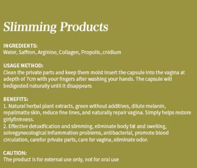 Weabet Instant Anti-Itch Detox Slimming Products, Natural Detox Viginal Capsulesa, Natural Detox Viginal Gel (8Bag)