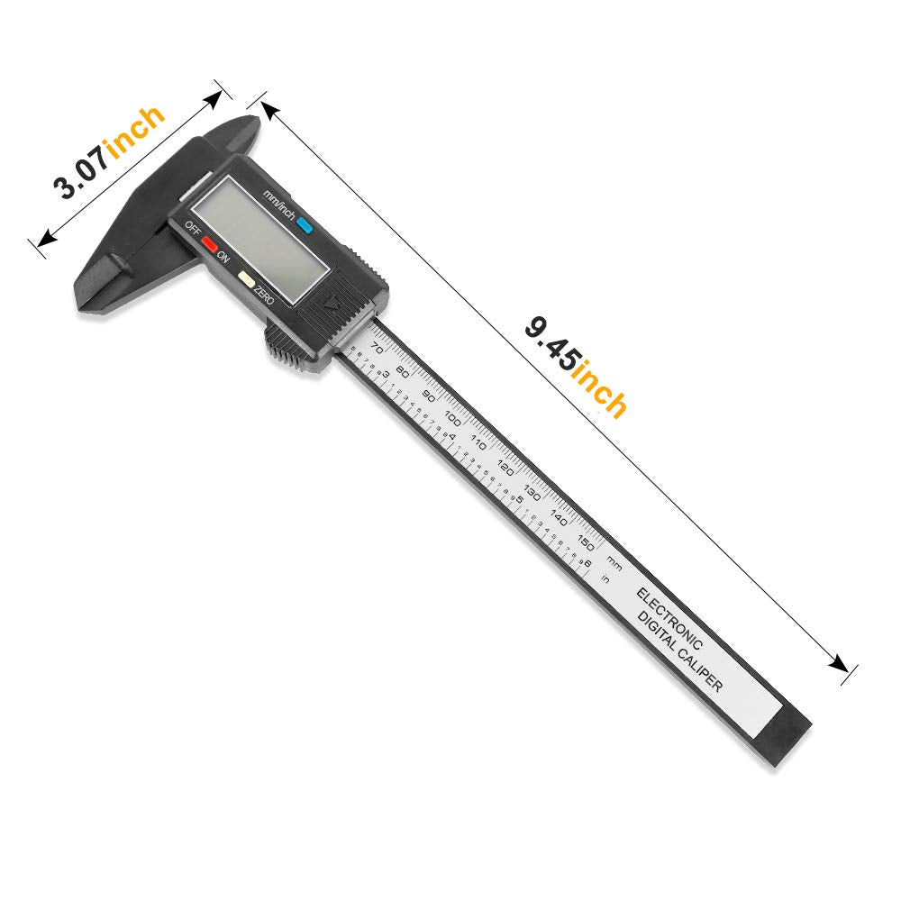 Digital Caliper, Sangabery 0-6 Inch Measuring Tool with Large LCD Screen