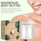 Neuropathy Cream, Magnesium Body Butter,Magnesium Cream for Neuropathy, Deeply Moisturizes Skin, Keep Soft Smooth, Suitable for All Skin Types (white1pc, 4 Fl Oz (Pack of 1))