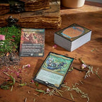 Magic: The Gathering Bloomburrow Commander Deck - Squirreled Away (100-Card Deck, 2-Card Collector Booster Sample Pack + Accessories)