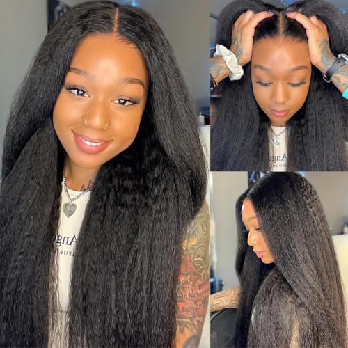 Yaki Straight Kinky Straight Single Bundle Human Hair 18 Inch 12A 100% Unprocessed Natural Black