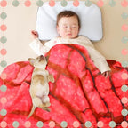 Concha Blanket Baby Stuff Shower White Elephant Gifts for Kids Throw Blankets Wrap Newborn Swaddle Toddler Boy Girl Party Novelty Gag Pets Soft Fleece Sweet Shell Bread 40in