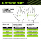 AWP Dura-Knit��� Work Gloves, Advanced 3D-Knit, Performance Grip, Durable, Touchscreen, Large, Black/Green