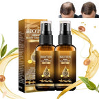 Dragon Honor 2PCS Biotin Hair Growth Serum Spray, Thickening Herbal Serum with Ginger & Ginseng for Thicker, Longer & Stronger Hair