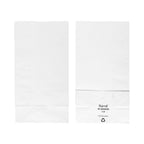 Karat 2lb Paper Lunch Bags - White, 2,000 Count - Versatile Paper Bags for Small Business, Snacks, Popcorns or Party Favor - Sturdy, Self-Standing, Reusable