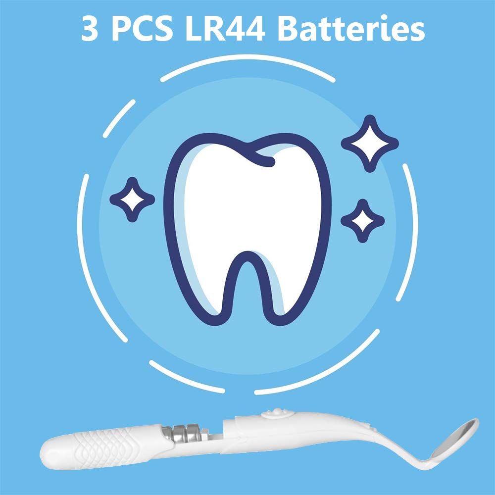 ffresiss Dental Mirror with Light,Teeth Inspection LED Anti-Fog Mouth Mirror,Dentist Oral Care Tool