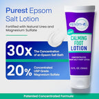 Epsom-It Calming Foot Lotion Set - Roll On and Magnesium Lotion for Muscle Aches, Stiffness and Cramps, for Sore Feet and Achy Legs (2-Pack)