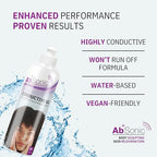 Absonic Conductive Gel for Facial Devices – Hydrating Microcurrent Gel for Face, Radiofrequency & Red Light Therapy – Nuface Primer Alternative – Smooth, Non-Sticky Formula – 8.5 oz - 1-Pack