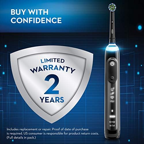 Oral-B Genius 6000 Electric Toothbrush, Black