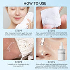 LANBENA Nose Strips for Blackheads (1.76 Oz), 100 pcs Nose Plants Pore Strips, Blackhead Remover Mask, NOTE: Place Bottle in Boiling Water for 5 min to Soften Dry/Solid Cream