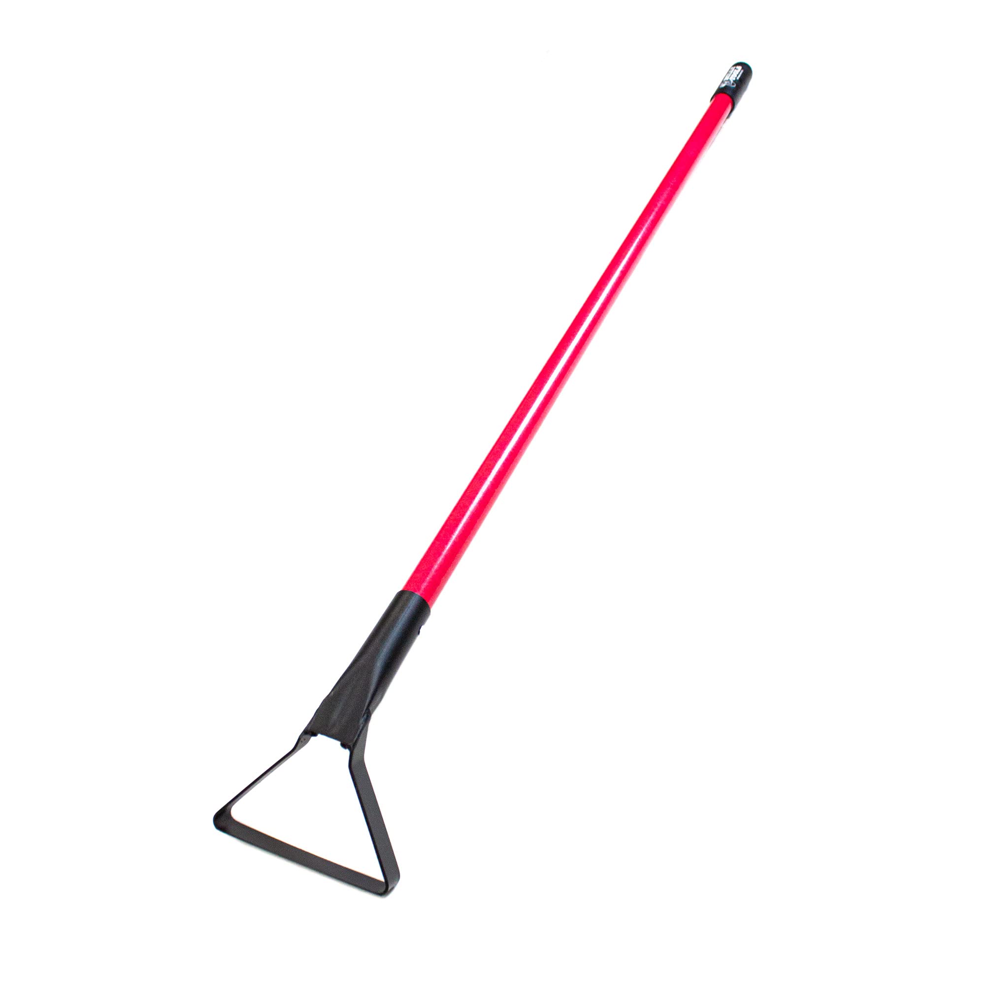 BULLY TOOLS 12-Gauge Loop Hoe w/Fiberglass Handle - Heavy-Duty Garden Hoe Tool for Weeding, Gardening, & Landscaping - Durable Tool for Everyday Garden Soil and Lawn Preparation - Made in The USA