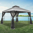 Garden Winds Replacement Canopy for Mainstays 2020 Easy Assembly Gazebo - Riplock 350