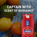 Old Spice Red Collection Body Wash for Men, Captain Scent, 24 fl oz (Pack of 4)