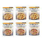 Peak Refuel Cobbler Variety 6-Pack | Real Ingredients | Ready in Minutes | Just Add Water | Premium Freeze Dried Backpacking & Camping Food | 2 Servings | Ideal MRE Survival Meal or Dessert (Variety 6-Pack)
