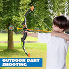 JOYIN Kids Bow and Arrow Set with LED Flash Lights, Outdoor Archery Set Toy Gift for Boys and Girls Ages 6-12 with Suction Cup Arrows, Target & Arrow Case, Great Birthday Gift for Kids/Children