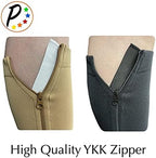Original Open Toe 20-30 mmHg Firm Compression Circulation Zipper Socks (Black, 5X-Large)
