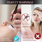 ALLOVE Sensitive Lash Extension Glue 3-5S Drying Time Low Fume Eyelash Extension Glue 3-4 Weeks Retention Waterpoof Lash Glue for Eyelash Extensions 5ml Professional Use Only