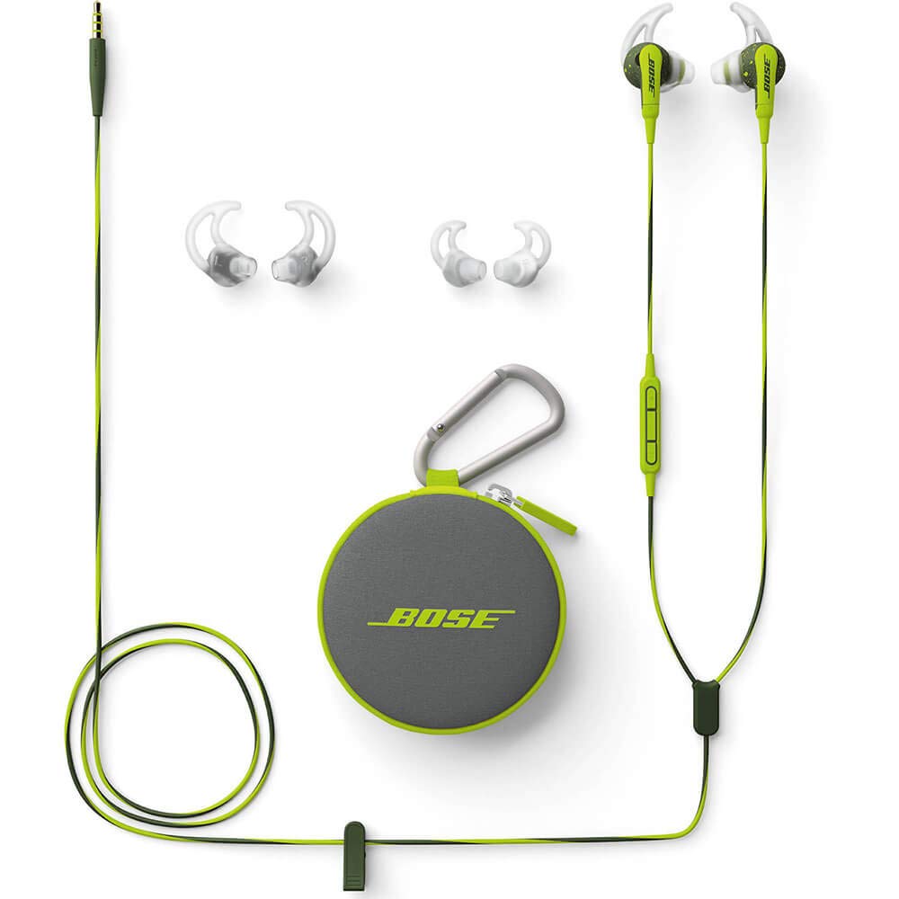 Bose SoundSport in-Ear Headphones - Apple Devices, Energy Green