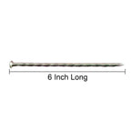 Artificial Turf Stakes, 35 Count 6-Inch,Galvanized Metal Landscape Spikes