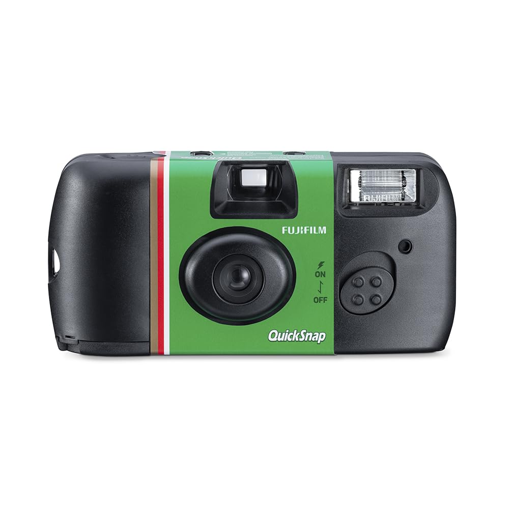 Fujifilm QuickSnap Flash 400 One-Time-Use Camera - 27 Exposures