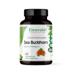 EMERALD LABS Sea Buckthorn - Dietary Supplement with Vitamins C, E & Omega 7 - Supports Adrenal, Energy, Skin & Immune Health - 60 Vegetable Capsules (30-Day Supply)