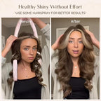 Yanibest Super Soft Satin Heatless Curler Set, Overnight Hair Curler to Sleep in, No Heat Curling Rods, with Satin Scrunchies and Clip