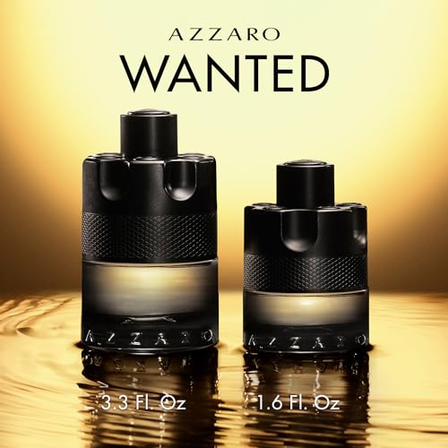 Azzaro The Most Wanted Eau de Toilette Intense – Aromatic & Woody Mens Cologne – Fresh & Sensual Fragrance – Lasting Wear – Scent Notes of Bergamot, Lavender, Moss - Luxury Perfumes for Men