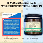 Beef Tallow for Skin | NAKED TALLOW BALM | 1 Ingredient - 100% Grass Fed Beef Tallow | Beef Tallow for Body & Face | Whipped & UNSCENTED for Sensititve Dry Skin, Babies, Eczema, Psoriasis, Rosacea (4oz)
