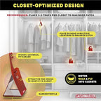Catchmaster Premium Clothes Moth Traps, XL Sticky Odorless Glue Traps 6PK, Pheromone Attractant, for Closets Wardrobes Cabinet Drawers & Carpet, PheroGuard Technology, Attract Trap and Eliminate Moths