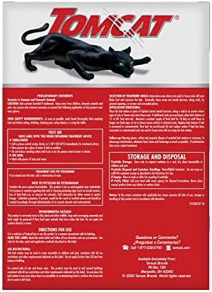 Tomcat Rat & Mouse Killer Child & Dog Resistant, Disposable Station, 1 Pre-Filled Ready-To-Use Bait Station