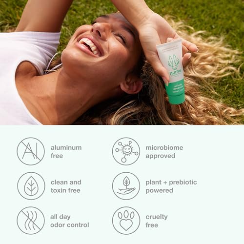 Hume Supernatural Invisible Whole Body Deodorant Balm - Full Body Protection - Aluminum Free, No Baking Soda - Anti-Chafing Odor Control - Clinically Tested on Sensitive Skin (Desert Bloom, 1-Pack)