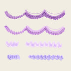 BoFUN 6-Pack Whipped Cream Glue Clay Set with 60+ Resin Charms - DIY Phone Cases Kit Craft for Jewelry, Mirrors & Scrapbooking - Cartoon Slime Charms with Piping Tips (Brown-Yellow)