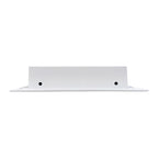 BUILDMART - 22x8 White Modern AC Vent Cover - Decorative Air Vent - Standard Linear Slot Diffuser - Register Grille for Ceiling, Walls & Floors - Texas Buildmart