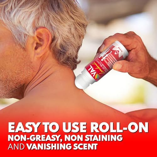 VAL Lombardi Joint & Muscle Therapy Magnesium Roll-On | Zechstein Magnesium Lotion with Arnica & Herbal Blend | 3oz