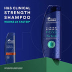 Head & Shoulders Clinical Strength Dandruff Defense Intensive Itch Relief Shampoo, 13.5 Fl Oz, 5.349 Fl Oz