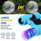 Binoculars for Kids,Compact Kids Binoculars 8x21 High-Resolution for Bird Watching, Camping, Exploration, Hiking, Hunting, Sports Events and Safari Park Gifts for 3-12 Year Boys Girls