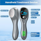 Handheld Red Light Therapy with Stand, Infrared Light Therapy Device for Body, Portable Cold Red Light Machine for Muscle and Joint Pain(4 * 808nm+14 * 650nm)