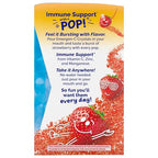 Emergen-C Kidz Crystals, On-the-Go Emergen-C Immune Support Supplement with Vitamin C, B Vitamins, Zinc and Manganese, Sparkly Strawberry, Stocking Stuffer - 56 Stick Packs