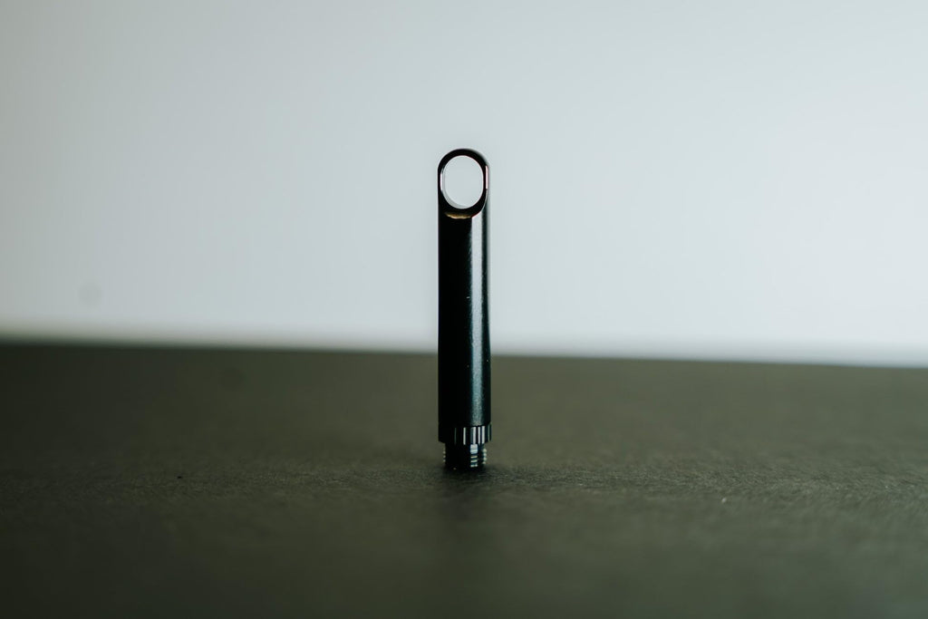 DAILYCARRYCO. TiPick Titanium Toothpick - Portable Metal Travel - Reusable EDC Micro Toothpick - Compact & Convenient - Carry On-The-Go - Titanium Construction, Ice Blue