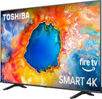 TOSHIBA 55-inch Class C350 Series LED 4K UHD Smart Fire TV with Voice Remote with Alexa (55C350NU)