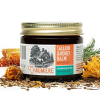 Herb Infused Organic Grass Fed Beef Tallow Honey Balm -Tallow Face Moisturizer - Whipped Tallow and Honey Balm - Raw Honey, Facial Lotion for Sensitive Skin - 2fl oz