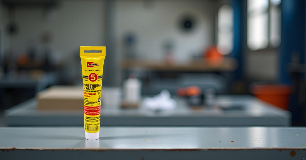 RectorSeal No. 5 25790 Pipe Thread Sealant, Lubricates & Protects Threads, Soft Setting, Slow Drying, & Permits Easy Breakout and Contains No Other Metals, 1.75 oz