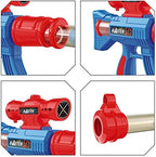 YEEBAY Shooting Game Toy for Age 6, 7, 8,9,10+ Years Old Kids, Boys - 2pk Air Guns & Shooting Target & 24 Foam Balls - Ideal Gift - Compatible with Toy Guns