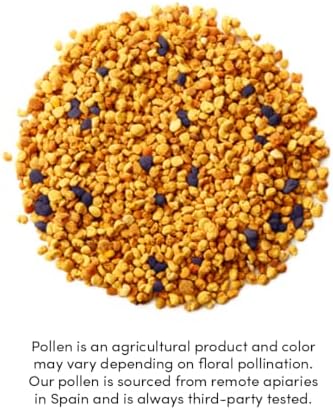Beekeeper's Naturals - 100% Raw Bee Pollen Granules, Natural Preserved Enzymes, Source of Vitamin B, Minerals, Amino Acids & Protein - Paleo & Keto Friendly, Gluten Free (5.2 oz)