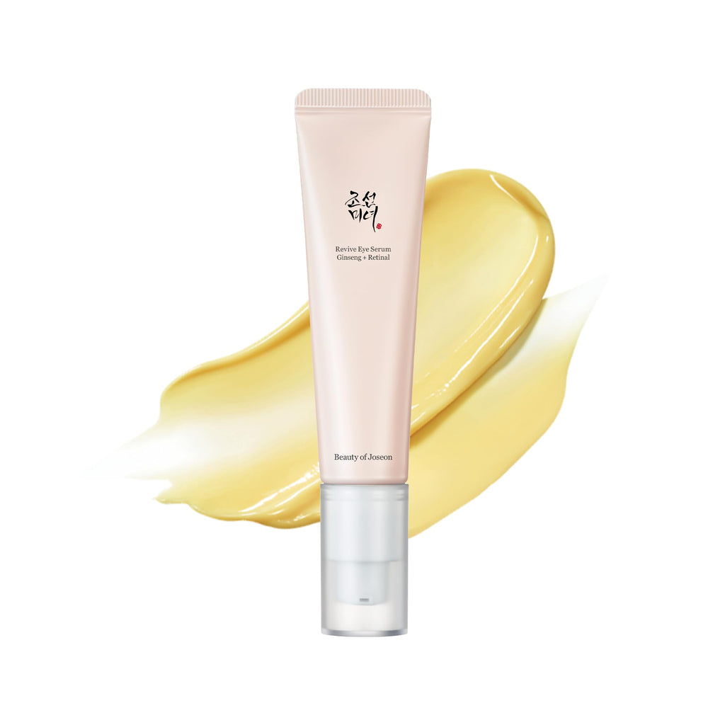 Beauty of Joseon Revive Eye Serum with Retinal Niacinamide Correction for Puffy Eye Bags Fine Lines Dark Circles Wrinkles, Korean Skin Care 30ml, 1 fl.oz